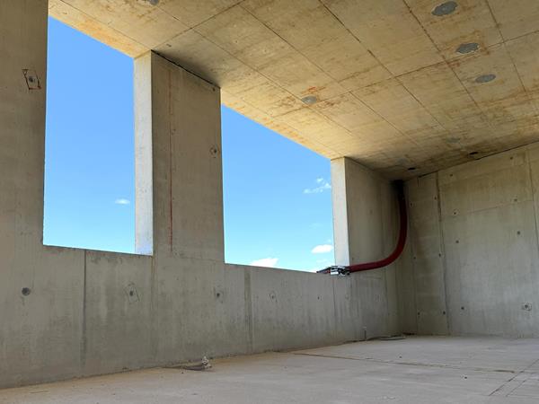 Gros œuvre en béton pour une résidence au Luxembourg