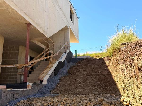 Gros œuvre en béton pour une résidence au Luxembourg