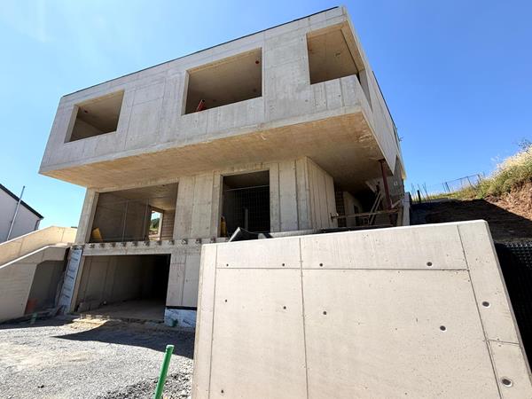 Gros œuvre en béton pour une résidence au Luxembourg