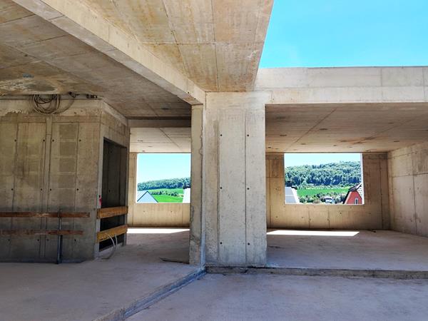 Gros œuvre en béton pour une résidence au Luxembourg
