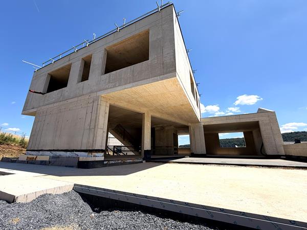 Gros œuvre en béton pour une résidence au Luxembourg