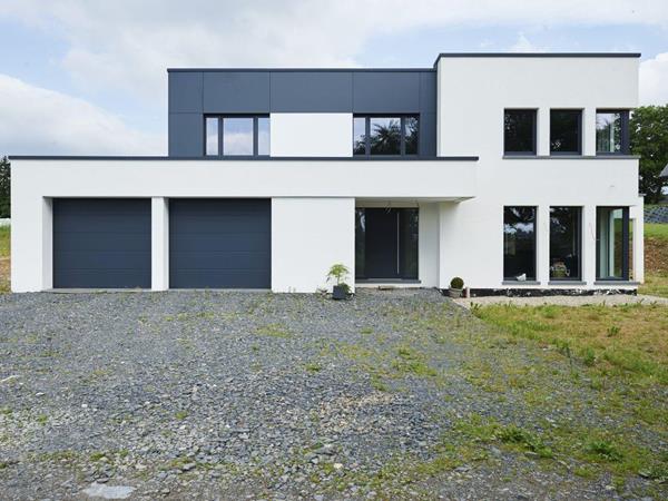 Construction d’une maison individuelle moderne à Grüfflingen (B)